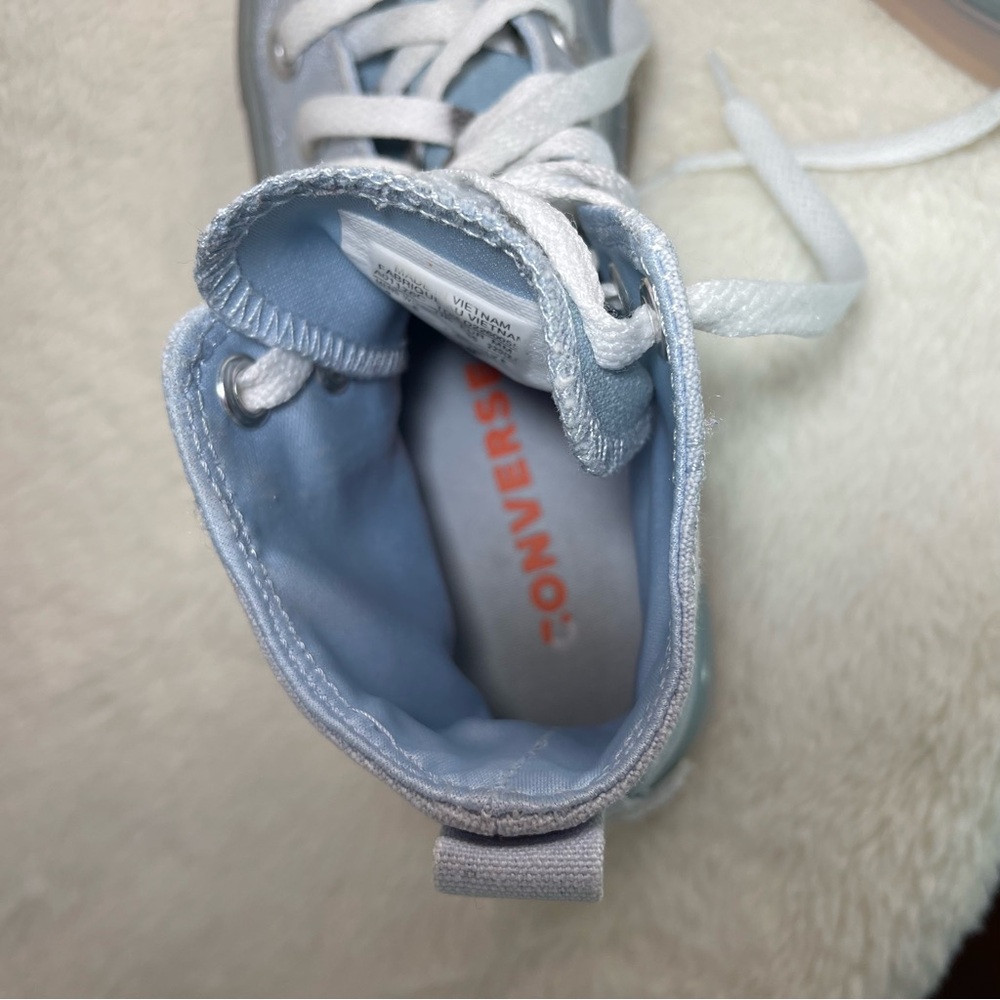 Converse Chuck Taylor All Star CX High Blue Canvas Women’s Sneakers Size 5 - Picture 9 of 11